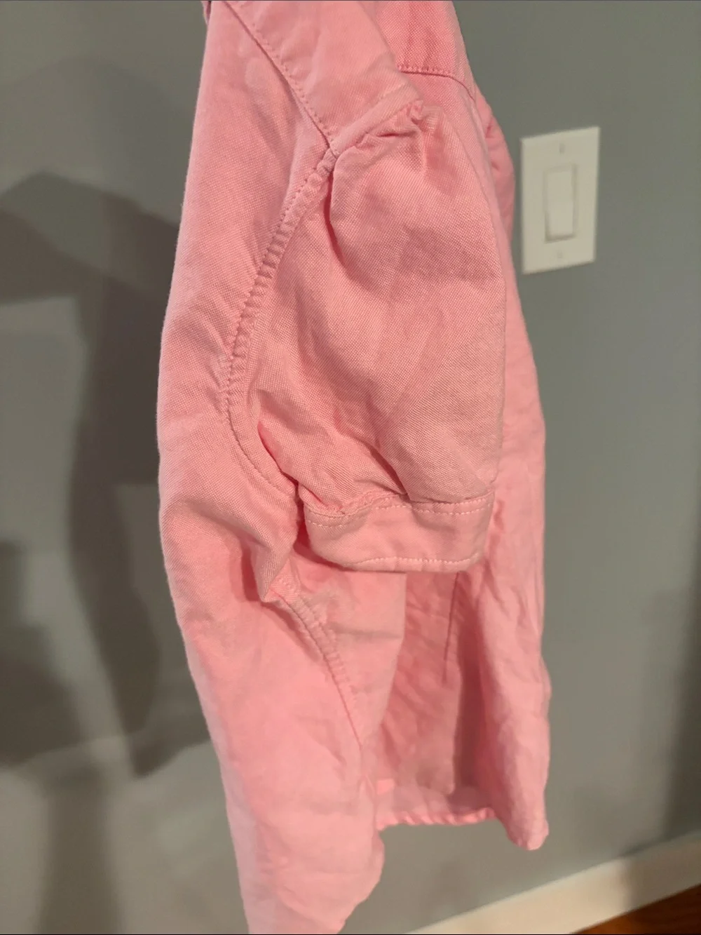 5T Ralph Lauren Pink Oxford Short-Sleeve Shirt